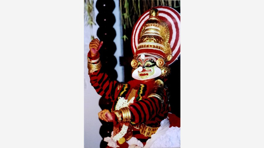 Ravana in Koodiyattam