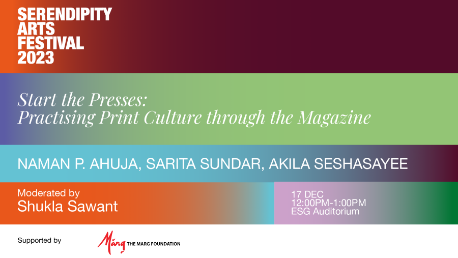 Start the Presses: Practising Print Culture through the Magazine